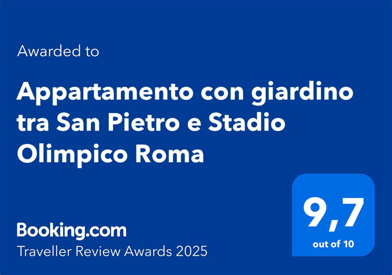 Lägenhet Con Giardino Tra San Pietro E Stadio Olimpico Rom